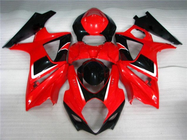 Rot Schwarz 07-08 GSXR 1000 Motorrad Vollverkleidung Rot Schwarz 07-08 GSXR 1000 Motorrad Vollverkleidung