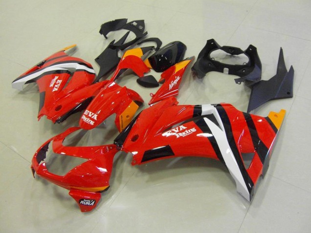 Rot Schwarz 08-12 ZX250R Motorrad Verkleidungen Rot Schwarz 08-12 ZX250R Motorrad Verkleidungen