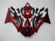 Rot Schwarz 08-16 YZF R6 Motorrad Verkleidung Rot Schwarz 08-16 YZF R6 Motorrad Verkleidung