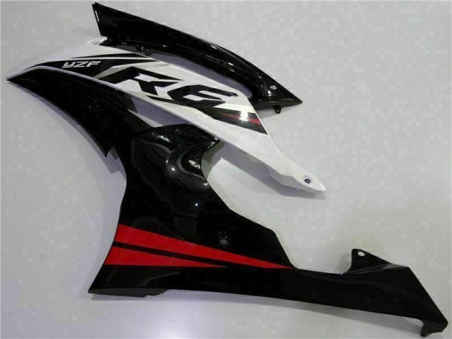 Rot Schwarz 08-16 YZF R6 Motorrad Verkleidung & Plastik