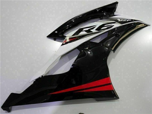 Rot Schwarz 08-16 YZF R6 Motorrad Verkleidung & Plastik