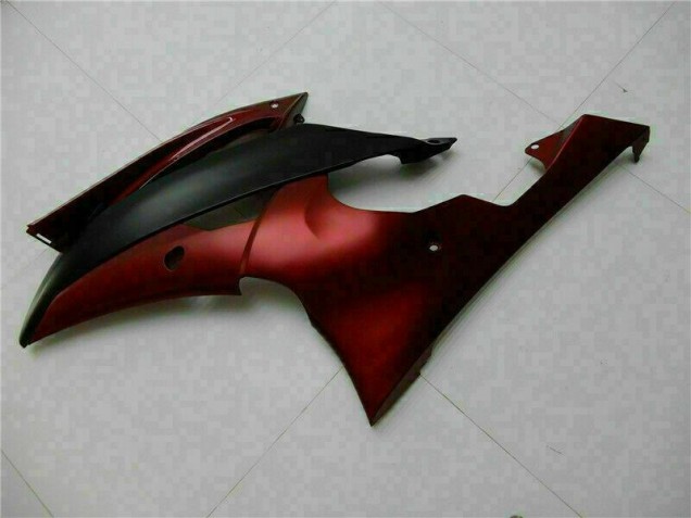 Rot Schwarz 08-16 YZF R6 Motorrad Verkleidungen Rot Schwarz 08-16 YZF R6 Motorrad Verkleidungen
