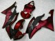 Rot Schwarz 08-16 YZF R6 Motorrad Vollverkleidung