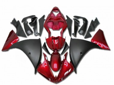 Rot Schwarz 09-11 YZF R1 Motorrad Verkleidung