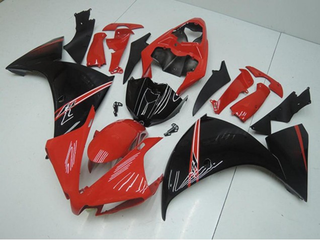 Rot Schwarz 12-14 YZF R1 Motorrad Verkleidung Rot Schwarz 12-14 YZF R1 Motorrad Verkleidung