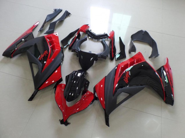 Rot Schwarz 13-16 ZX300R Motorrad Verkleidung Rot Schwarz 13-16 ZX300R Motorrad Verkleidung