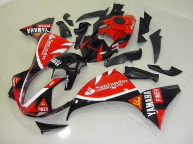 Rot Schwarz SantUnder 09-11 YZF R1 Motorrad Verkleidung