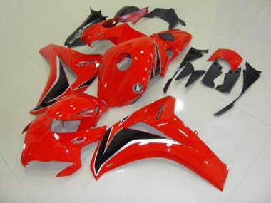 Rot Schwarz Silber 08-11 CBR1000RR Motorrad Verkleidung
