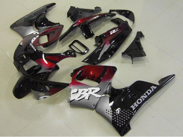 Rot Schwarz Silber 96-97 CBR900RR 893 Motorrad Verkleidung Rot Schwarz Silber 96-97 CBR900RR 893 Motorrad Verkleidung