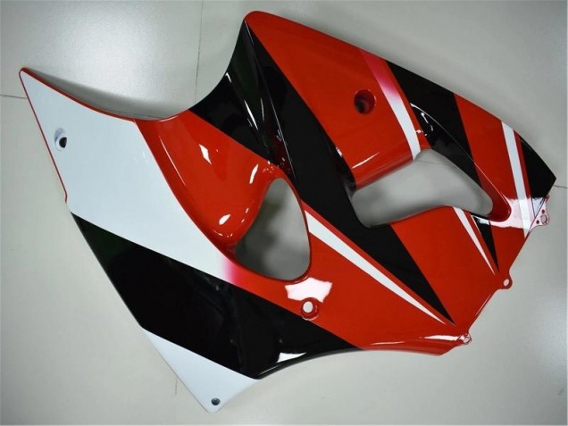 Rot Schwarz Weiß 00-02 ZX6R Motorrad Verkleidung Rot Schwarz Weiß 00-02 ZX6R Motorrad Verkleidung