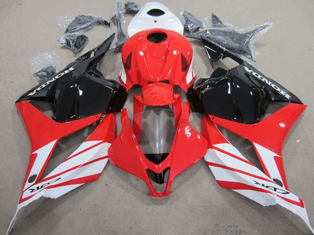 Rot Schwarz Weiß 09-12 CBR600RR Motorrad Verkleidung Rot Schwarz Weiß 09-12 CBR600RR Motorrad Verkleidung