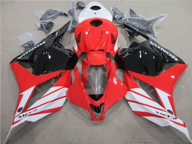 Rot Schwarz Weiß 09-12 CBR600RR Motorrad Verkleidungen