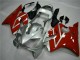 Rot Silber 01-03 CBR600 F4i Motorrad Vollverkleidung