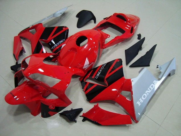 Rot Silber 03-04 CBR600RR Motorrad Verkleidung Rot Silber 03-04 CBR600RR Motorrad Verkleidung
