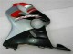 Rot Silber 04-07 CBR600 F4i Motorrad Verkleidungen
