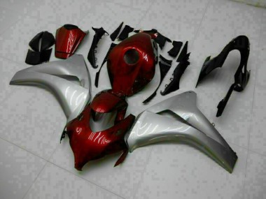 Rot Silber 08-11 CBR1000RR Motorrad Vollverkleidung