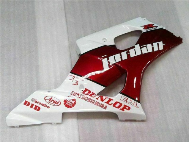 Rot Weiß 03-04 GSXR 1000 Motorrad Verkleidungen Rot Weiß 03-04 GSXR 1000 Motorrad Verkleidungen