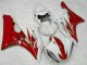 Rot Weiß 06-07 YZF R6 Motorrad Verkleidung Rot Weiß 06-07 YZF R6 Motorrad Verkleidung