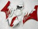 Rot Weiß 06-07 YZF R6 Motorrad Verkleidung Rot Weiß 06-07 YZF R6 Motorrad Verkleidung