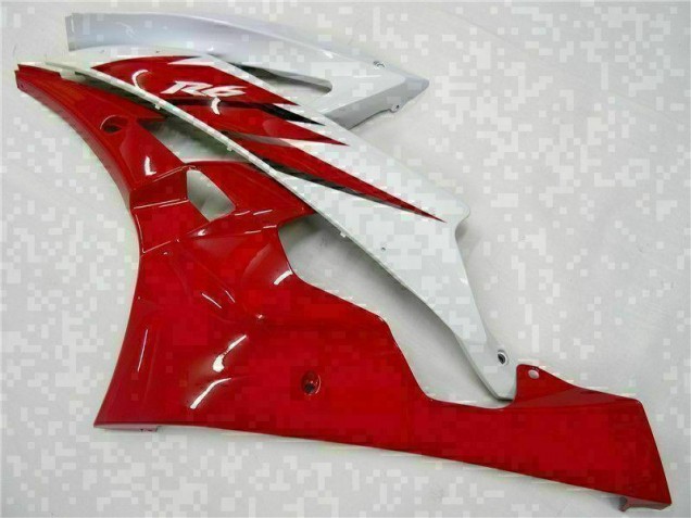 Rot Weiß 06-07 YZF R6 Motorrad Verkleidung Rot Weiß 06-07 YZF R6 Motorrad Verkleidung