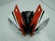 Rot Weiß 06-07 YZF R6 Motorrad Vollverkleidung