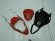 Rot Weiß 06-07 YZF R6 Motorrad Vollverkleidung