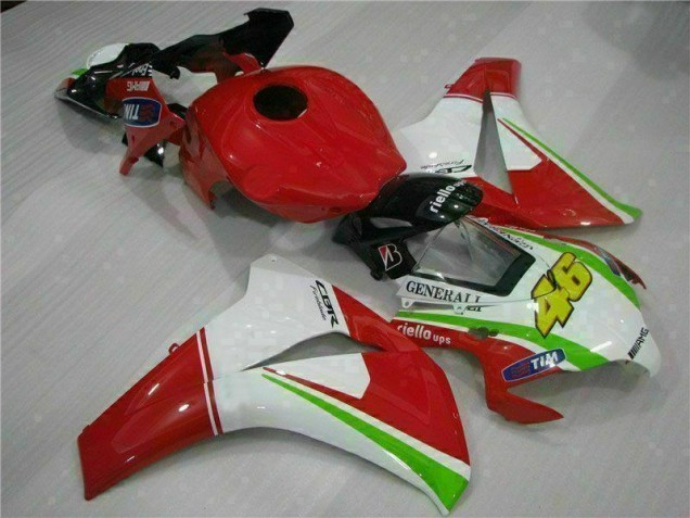 Rot Weiß 08-11 CBR1000RR Motorrad Verkleidungen Rot Weiß 08-11 CBR1000RR Motorrad Verkleidungen