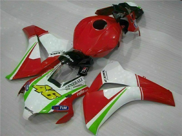 Rot Weiß 08-11 CBR1000RR Motorrad Verkleidungen Rot Weiß 08-11 CBR1000RR Motorrad Verkleidungen