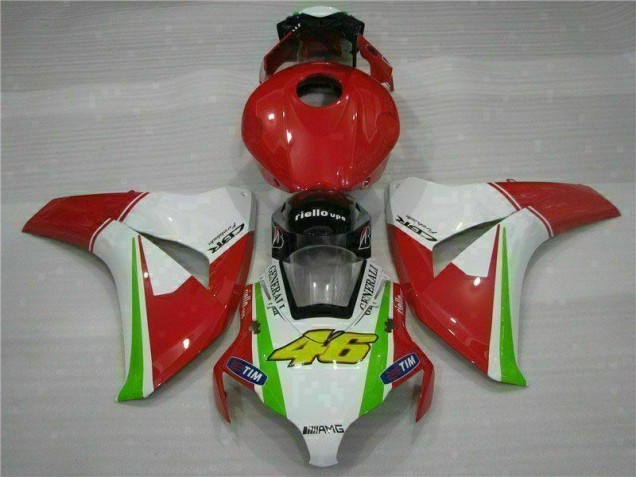 Rot Weiß 08-11 CBR1000RR Motorrad Verkleidungen Rot Weiß 08-11 CBR1000RR Motorrad Verkleidungen