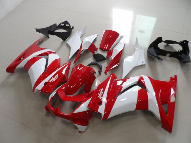 Rot Weiß 08-12 ZX250R Motorrad Verkleidung Rot Weiß 08-12 ZX250R Motorrad Verkleidung