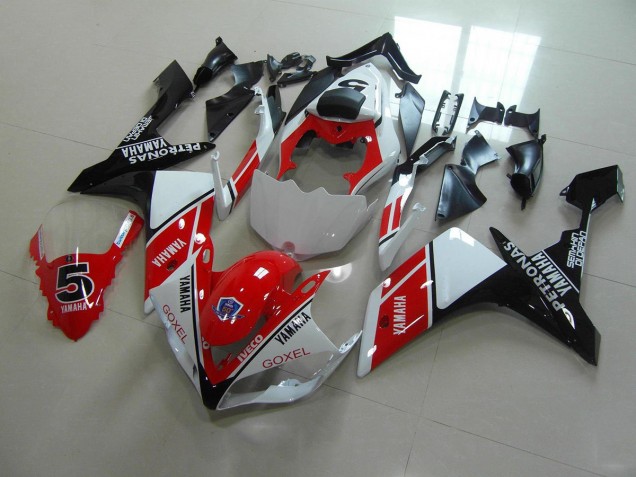 Rot Weiß Aufkleber 07-08 YZF R1 Motorrad Verkleidung Rot Weiß Aufkleber 07-08 YZF R1 Motorrad Verkleidung