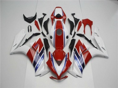 Rot Weiß Blau 12-16 CBR1000RR Motorrad Verkleidung
