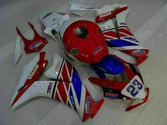 Rot Weiß Blau 23 12-16 CBR1000RR Motorrad Verkleidung Rot Weiß Blau 23 12-16 CBR1000RR Motorrad Verkleidung
