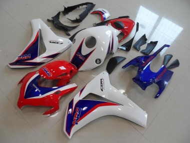 Rot Weiß Blau HRC 08-11 CBR1000RR Motorrad Verkleidung