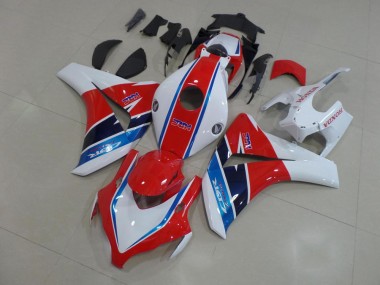 Rot Weiß Blau HRC 08-11 CBR1000RR Motorrad Verkleidungen