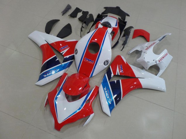 Rot Weiß Blau HRC 08-11 CBR1000RR Motorrad Verkleidungen Rot Weiß Blau HRC 08-11 CBR1000RR Motorrad Verkleidungen