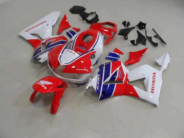 Rot Weiß Blau HRC 13-21 CBR600RR Motorrad Verkleidung Rot Weiß Blau HRC 13-21 CBR600RR Motorrad Verkleidung