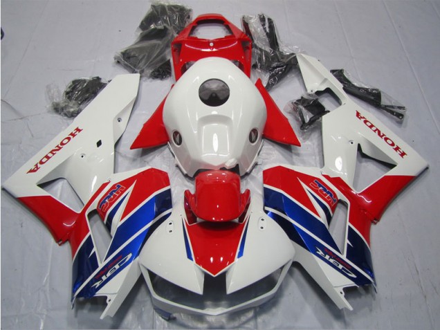 Rot Weiß Blau HRC 13-21 CBR600RR Motorrad Verkleidungen Rot Weiß Blau HRC 13-21 CBR600RR Motorrad Verkleidungen