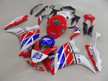Rot Weiß Blau HRC 23 12-16 CBR1000RR Motorrad Verkleidung