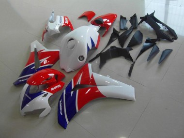 Rot Weiß Blau Motul 08-11 CBR1000RR Motorrad Verkleidung