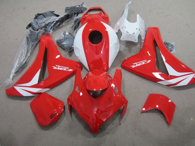 Rot Weiß Fireblade 08-11 CBR1000RR Motorrad Verkleidung Rot Weiß Fireblade 08-11 CBR1000RR Motorrad Verkleidung