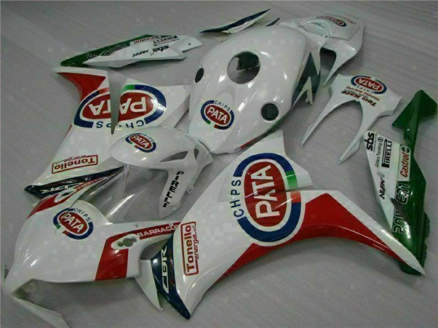Rot Weiß PATA 12-16 CBR1000RR Motorrad Verkleidungen Rot Weiß PATA 12-16 CBR1000RR Motorrad Verkleidungen