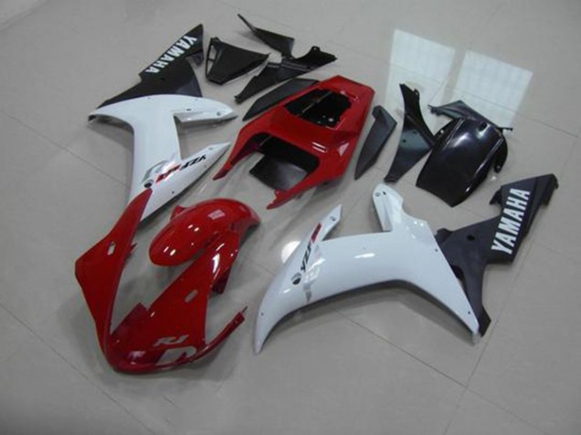 Rot Weiß Schwarz 02-03 YZF R1 Motorrad Verkleidung Rot Weiß Schwarz 02-03 YZF R1 Motorrad Verkleidung