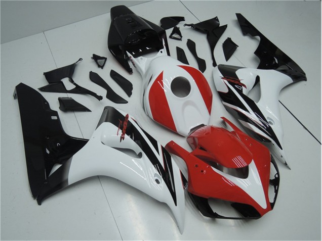 Rot Weiß Schwarz 06-07 CBR1000RR Motorrad Verkleidungen