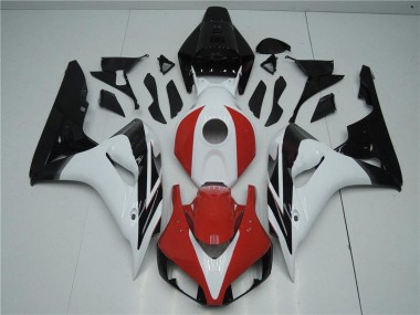 Rot Weiß Schwarz 06-07 CBR1000RR Motorrad Verkleidungen