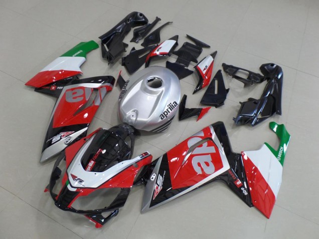 Rot Weiß Schwarz 06-11 RS125 Motorrad Verkleidung Rot Weiß Schwarz 06-11 RS125 Motorrad Verkleidung