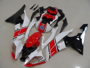 Rot Weiß Schwarz 08-16 YZF R6 Motorrad Verkleidungen