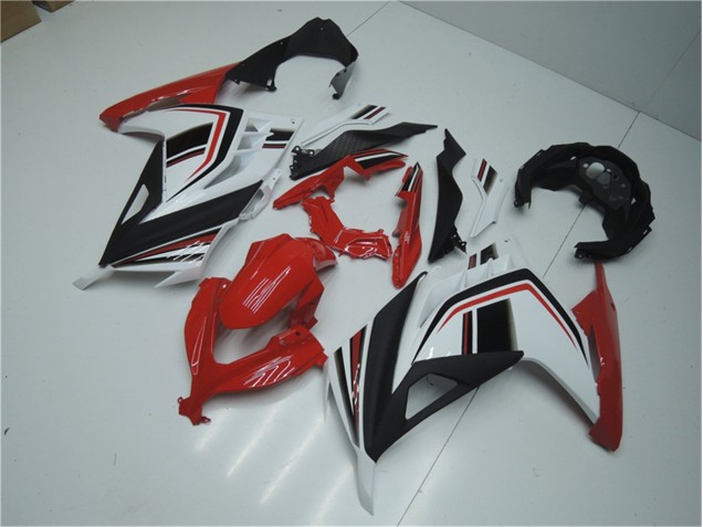 Rot Weiß Schwarz 13-16 EX300 Motorrad Verkleidung Rot Weiß Schwarz 13-16 EX300 Motorrad Verkleidung