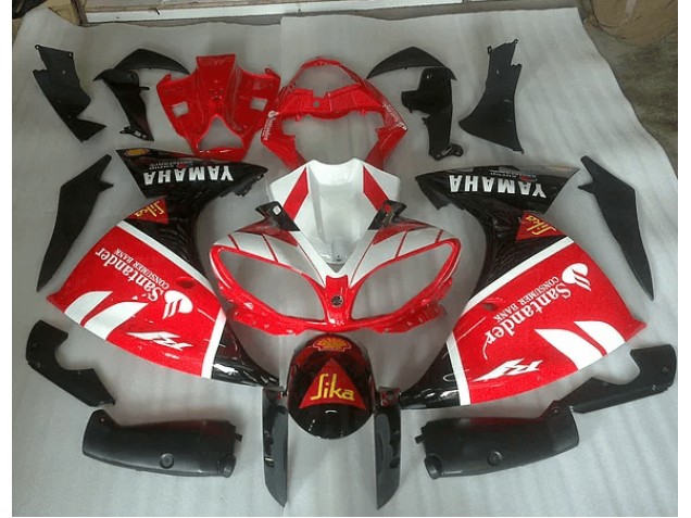 Rot Weiß Und Schwarz Grafik 09-11 YZF R1 Motorrad Verkleidung Rot Weiß Und Schwarz Grafik 09-11 YZF R1 Motorrad Verkleidung