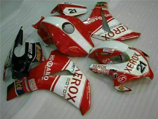 Rot Xerox 21 08-11 CBR1000RR Motorrad Verkleidung Rot Xerox 21 08-11 CBR1000RR Motorrad Verkleidung